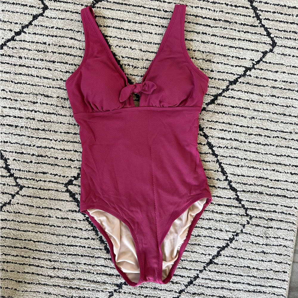 Kona Sol Kids One Piece Swimsuit in Berry